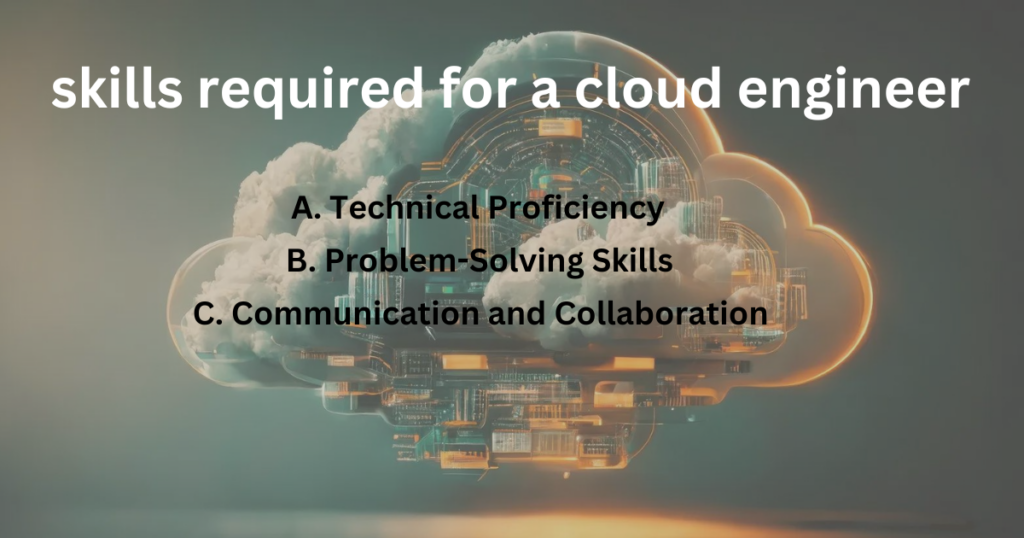 skills required for a cloud engineer