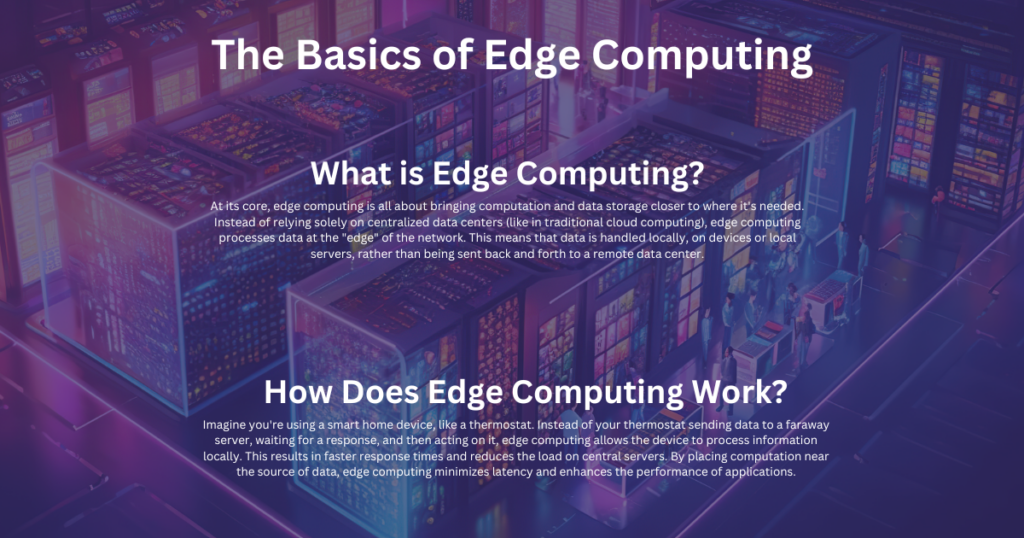 the basics of edge computing